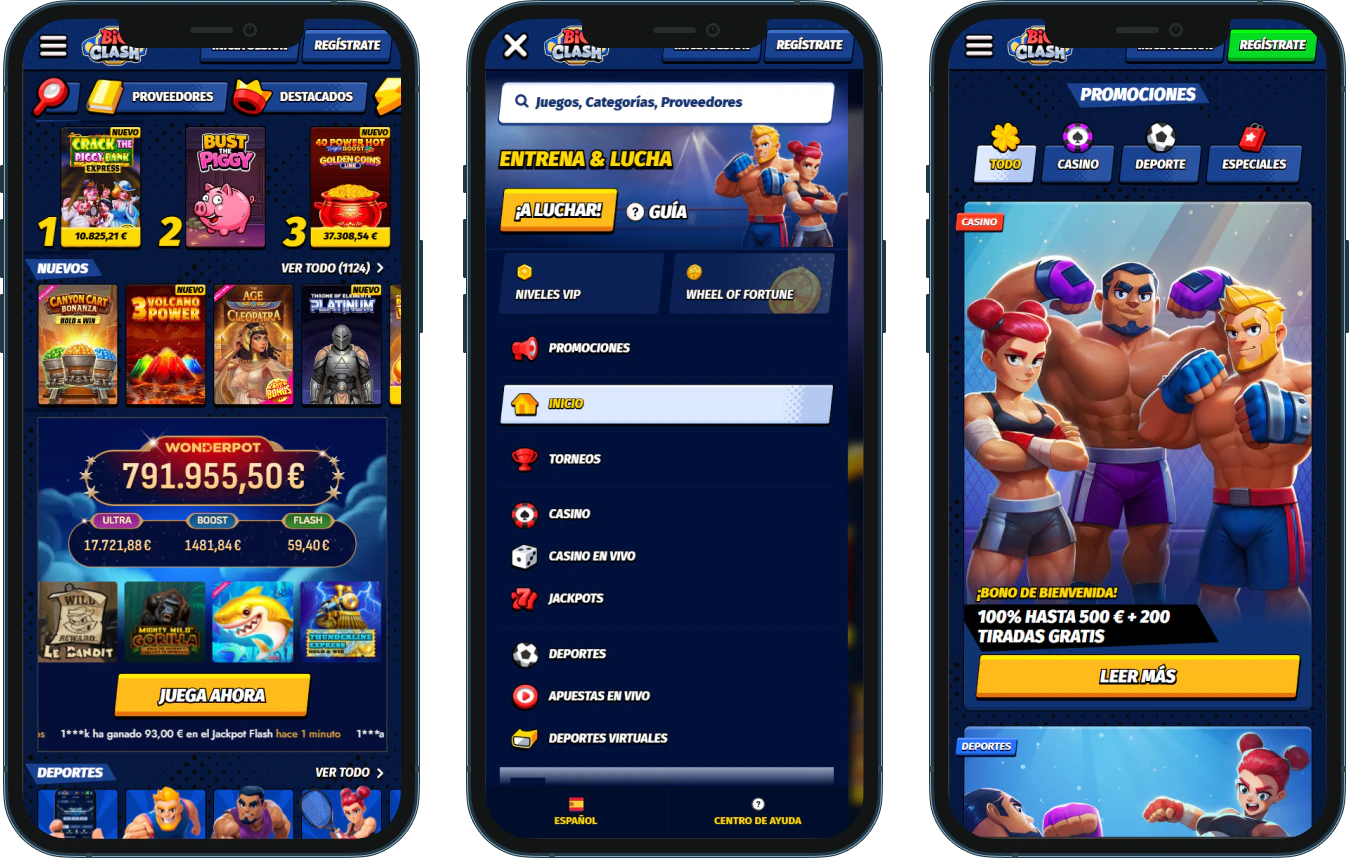 BigClash en tu móvil