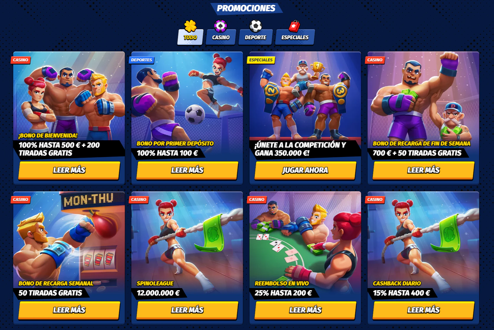 Promociones de BigClash
